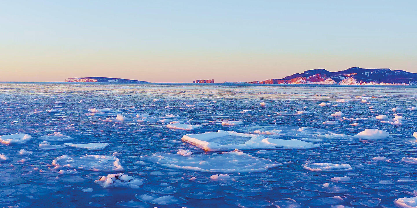 Derniers instants d’hiver, du Saint-Laurent au Groenland  