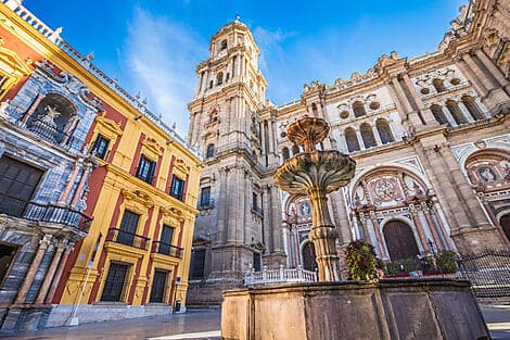 Déjeuner et visite à pieds de Malaga