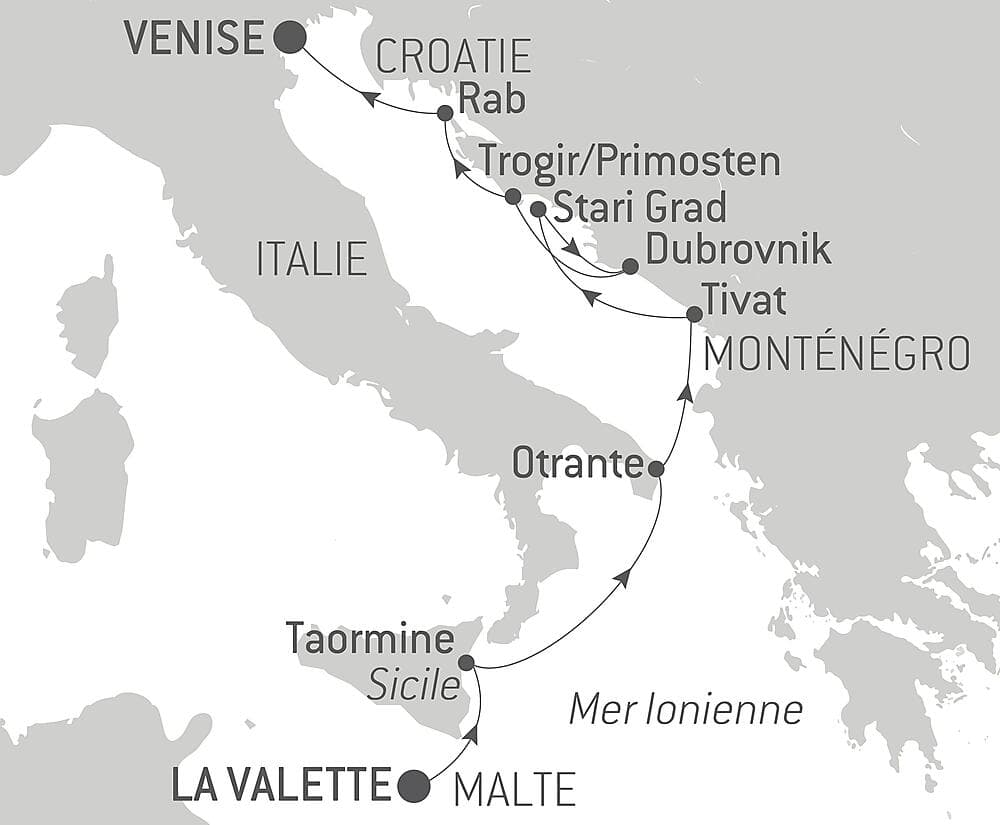 De Malte aux rives de l’Adriatique