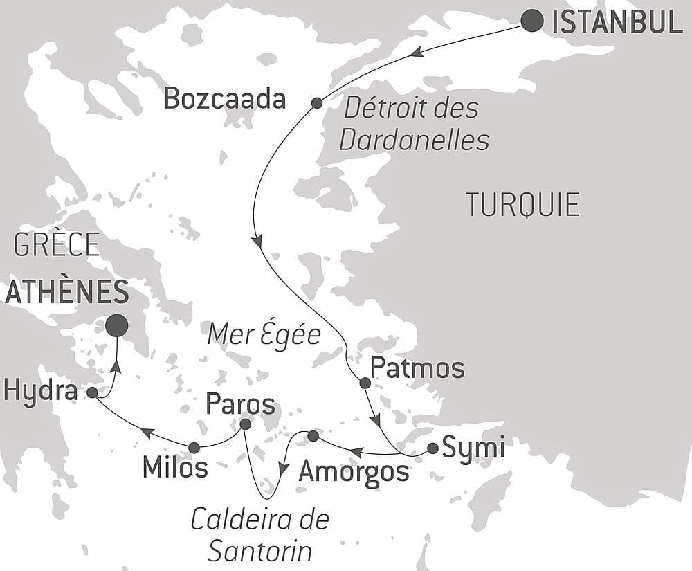 Splendeurs antiques de mer Égée