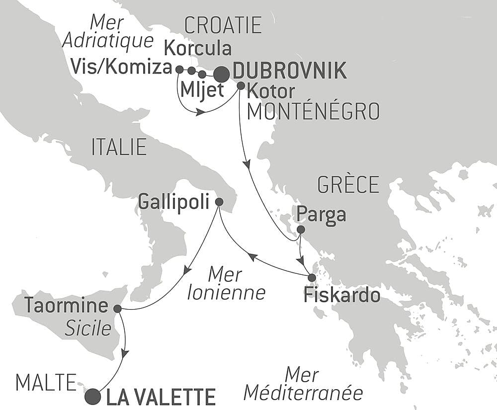 De l’Adriatique à la mer Ionienne
