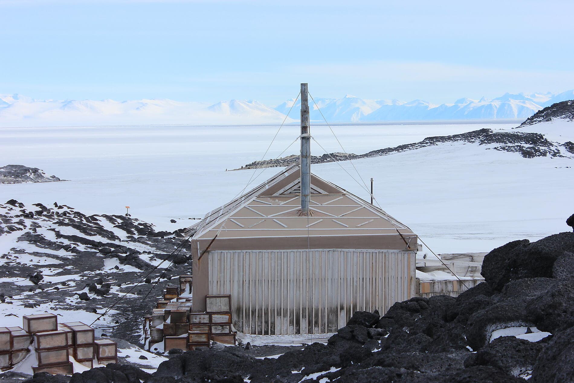 Entre deux continents, terres inexplorées d’Antarctique 