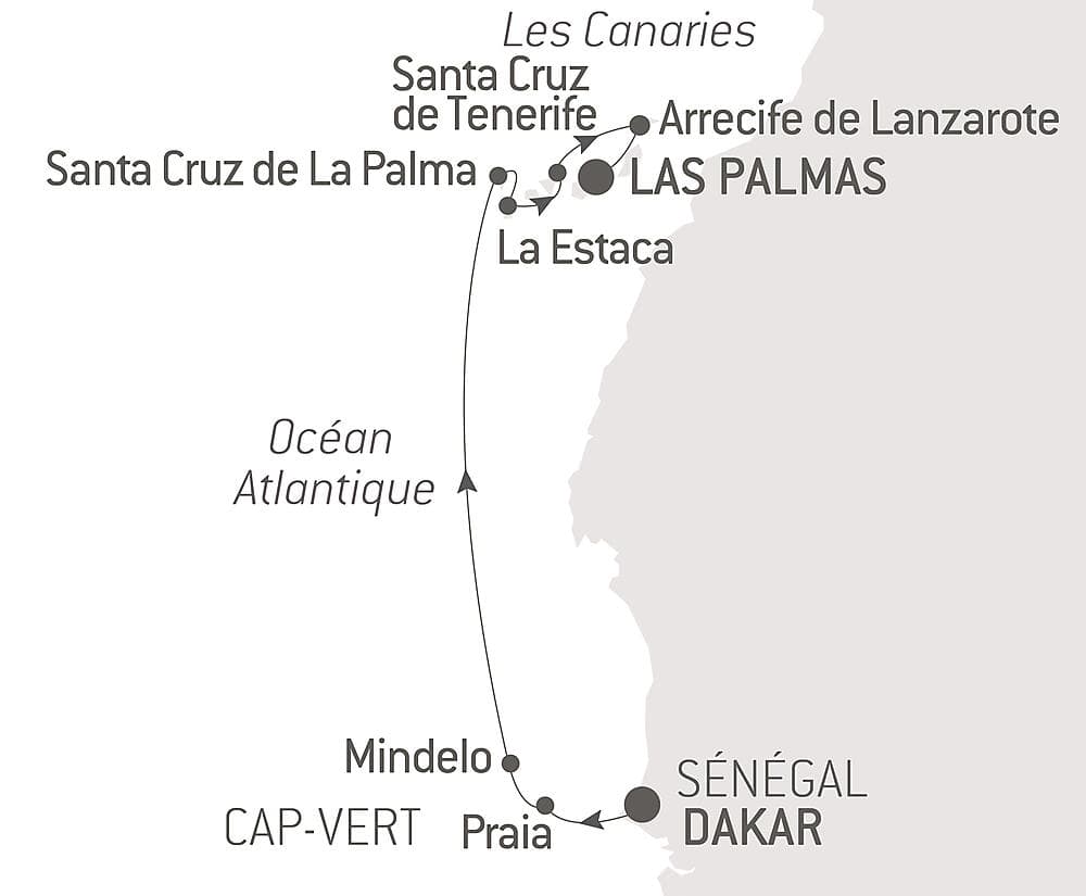 Entre volcans et océan, du Cap Vert aux Canaries