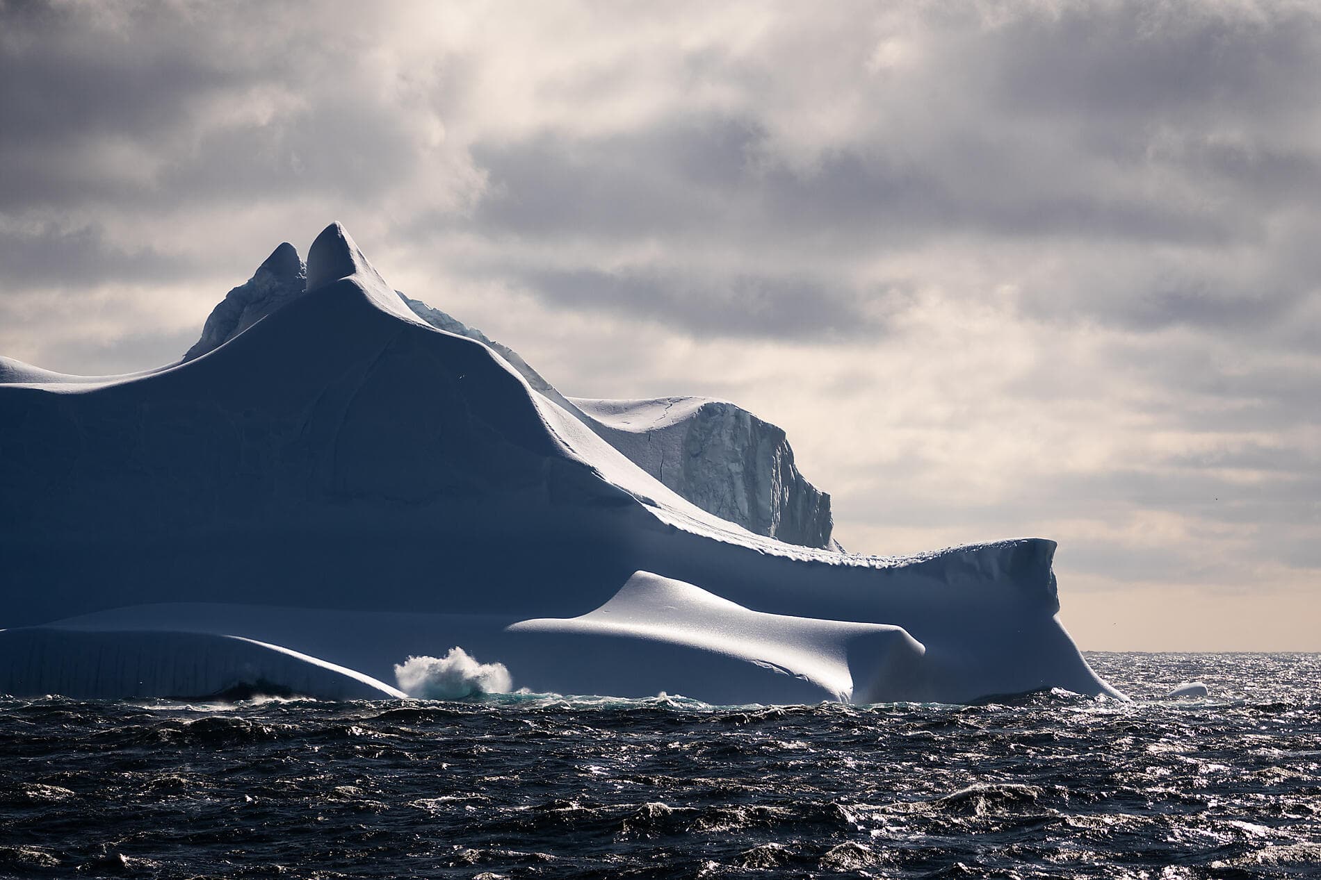 Banquise inexplorée du nord-est du Groenland 