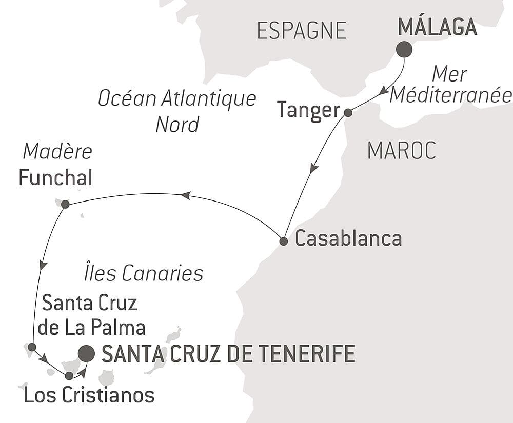 Odyssée atlantique de la péninsule ibérique aux Canaries