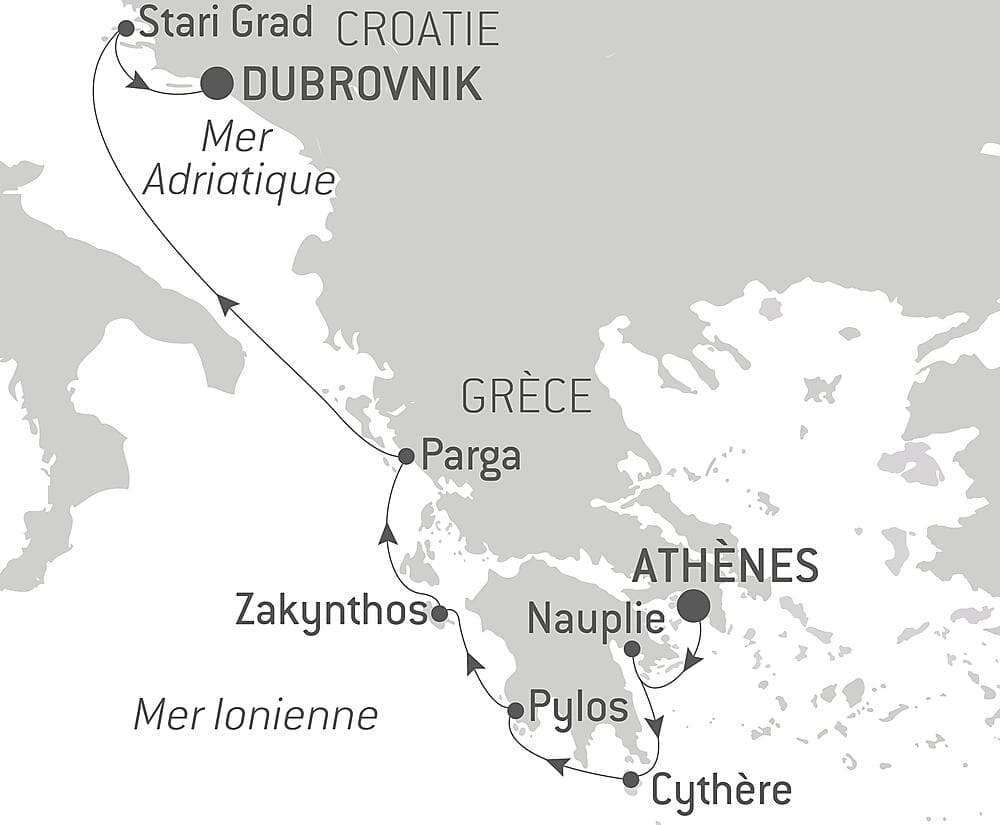De la cité des dieux aux côtes dalmates