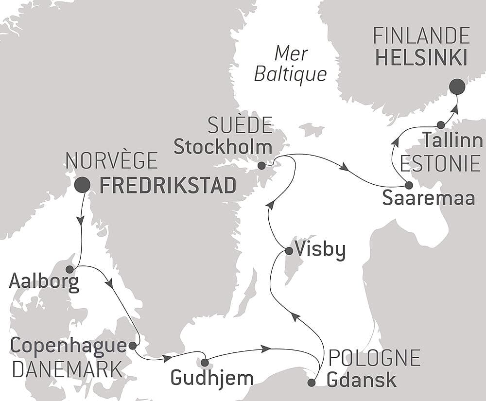 Îles et cités, de la mer du Nord à la Baltique