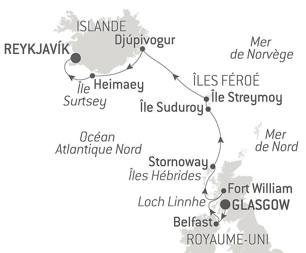 Territoires sauvages d’Écosse, des îles Féroé et d’Islande