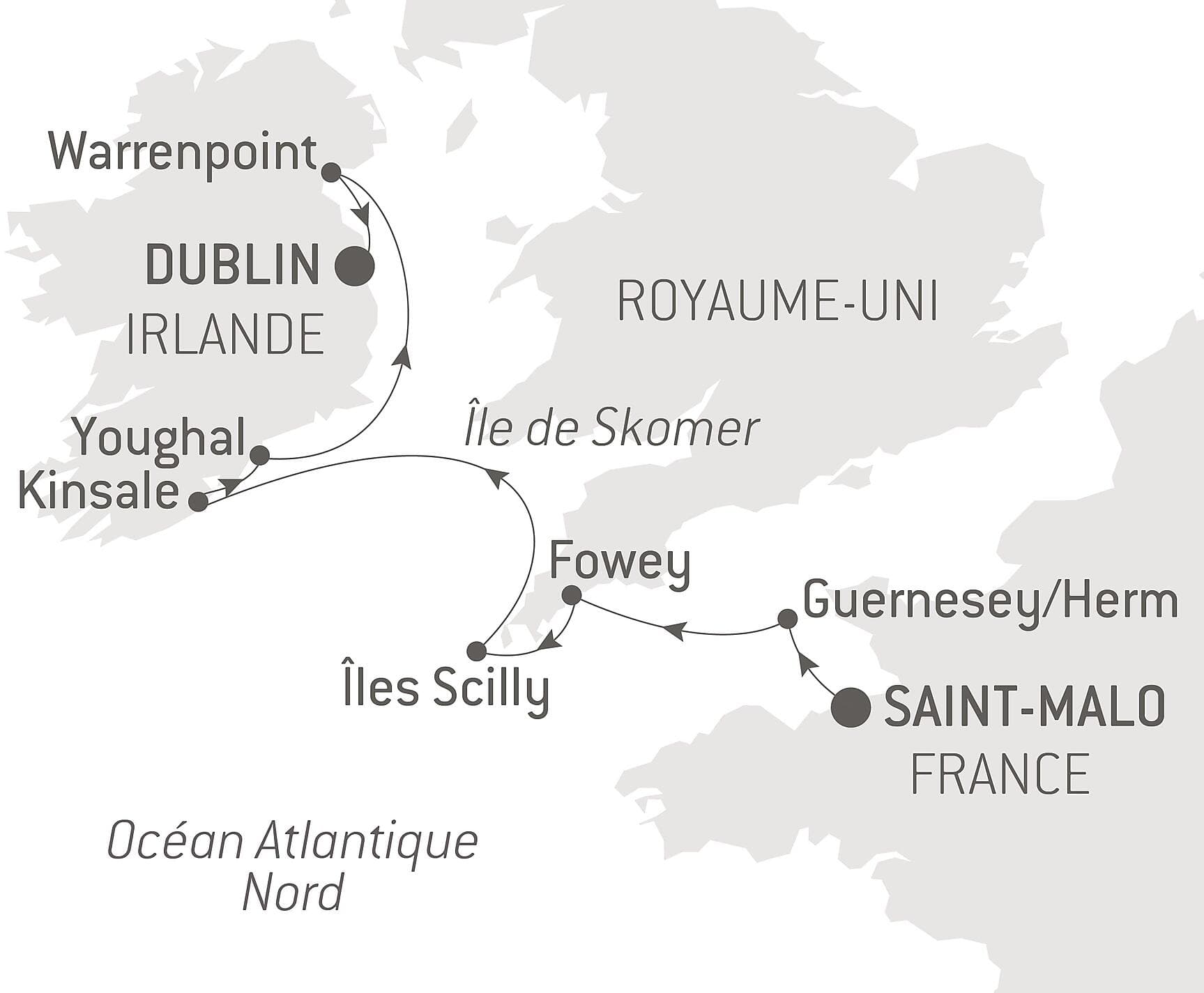 Croisière de la fidélité - Archipels britanniques et rivages celtiques