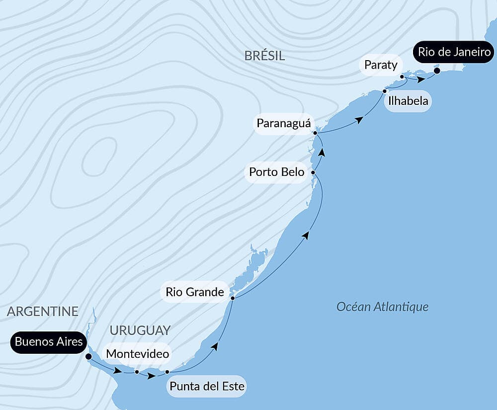 Rivages et cités emblématiques d’Amérique du Sud null