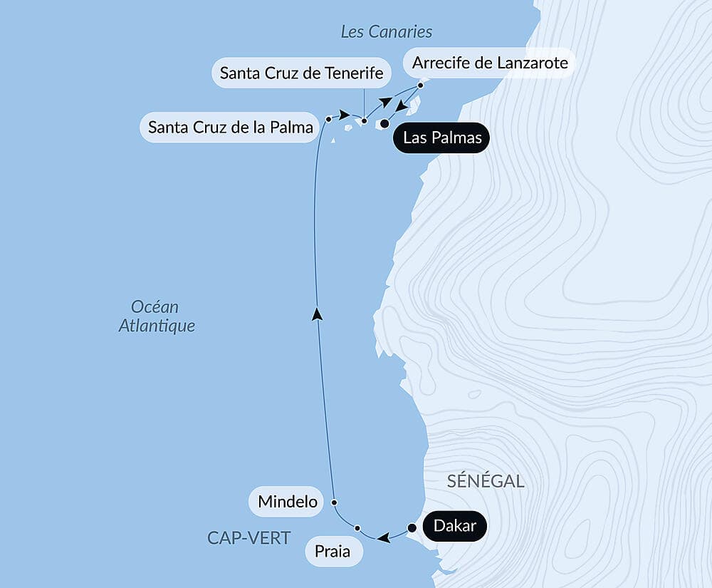 Entre volcans et océan, du Cap Vert aux Canaries  null