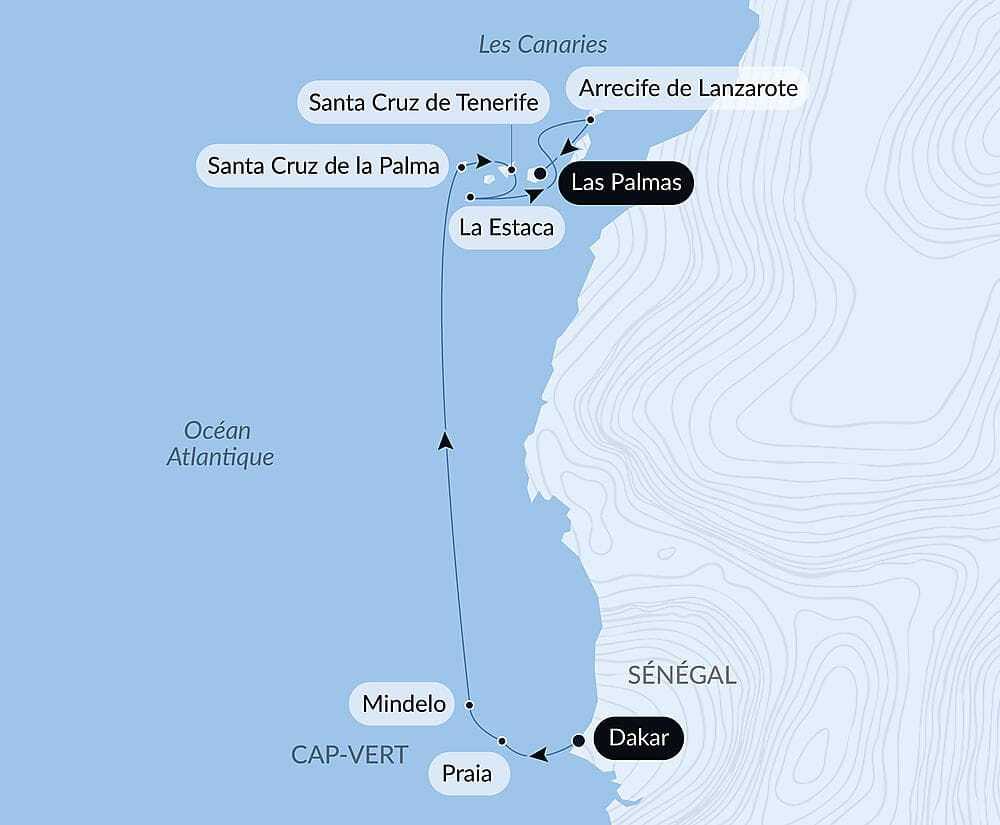 Entre volcans et océan, du Cap Vert aux Canaries  null