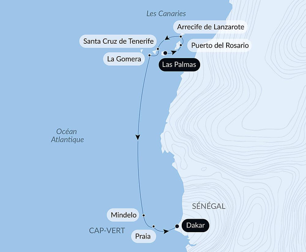 Entre volcans et océan, des Canaries au Cap-Vert