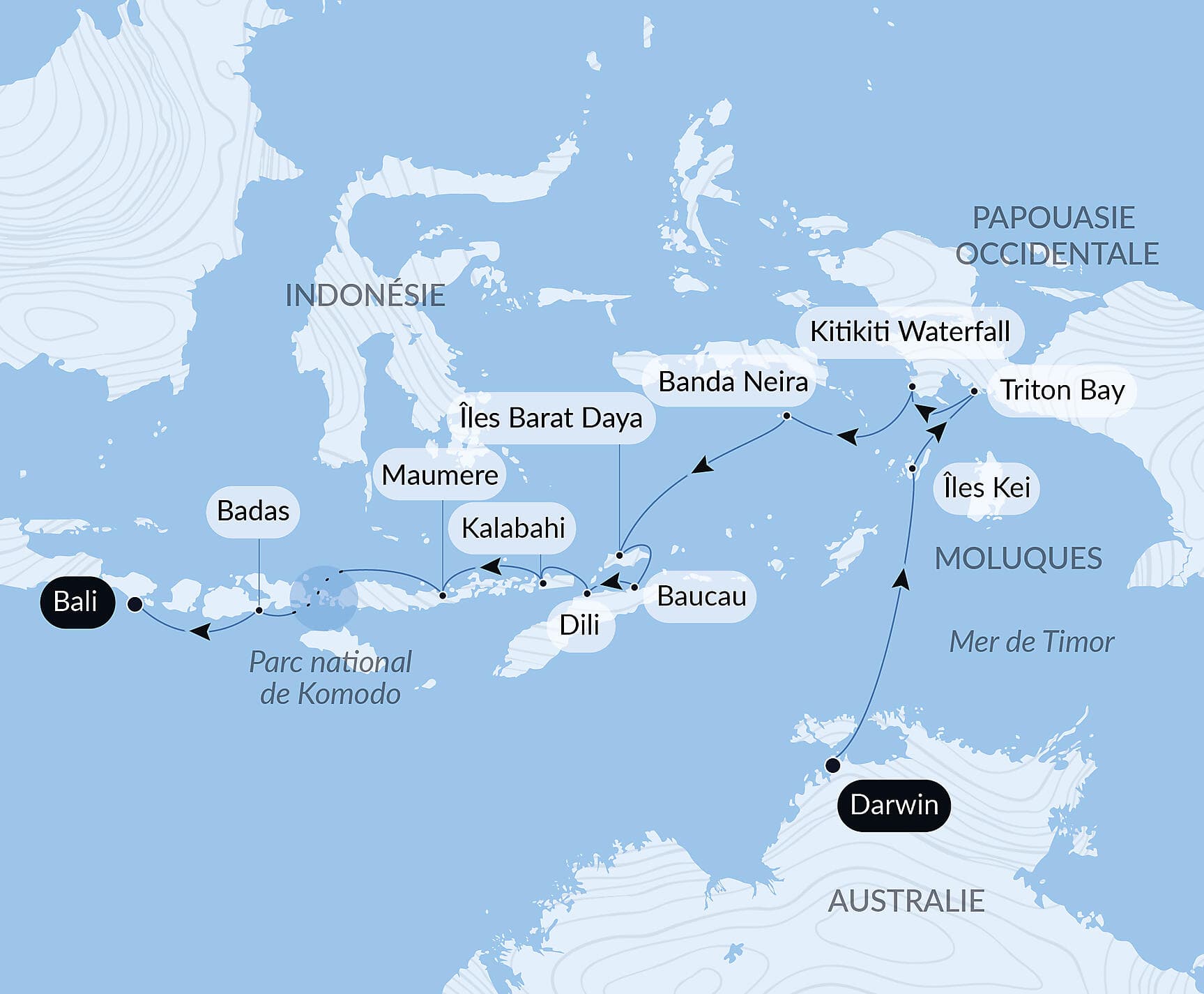 Trésors insulaires d'Indonésie et du Timor Oriental