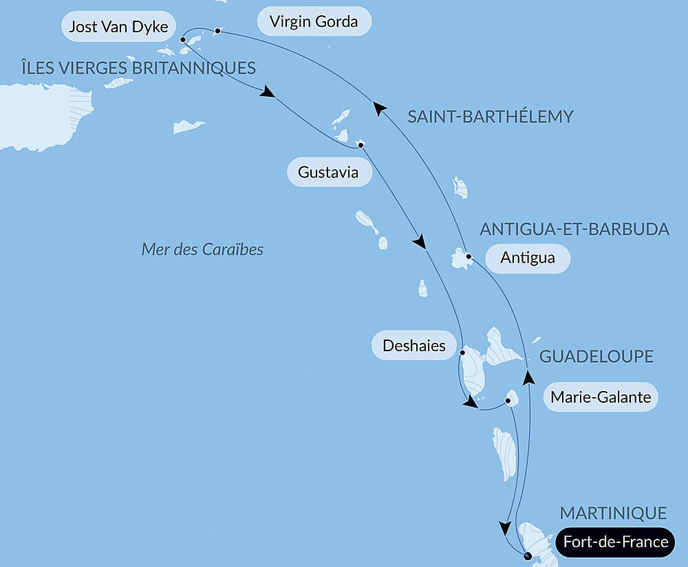 Escapade gastronomique dans les Caraïbes