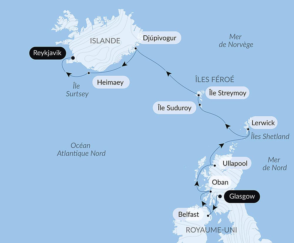 Territoires sauvages d’Écosse, des îles Féroé et d’Islande null