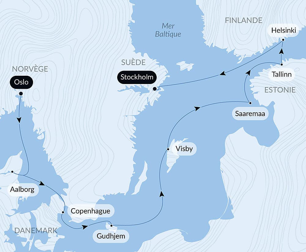 Îles et cités, de la mer du Nord à la Baltique null