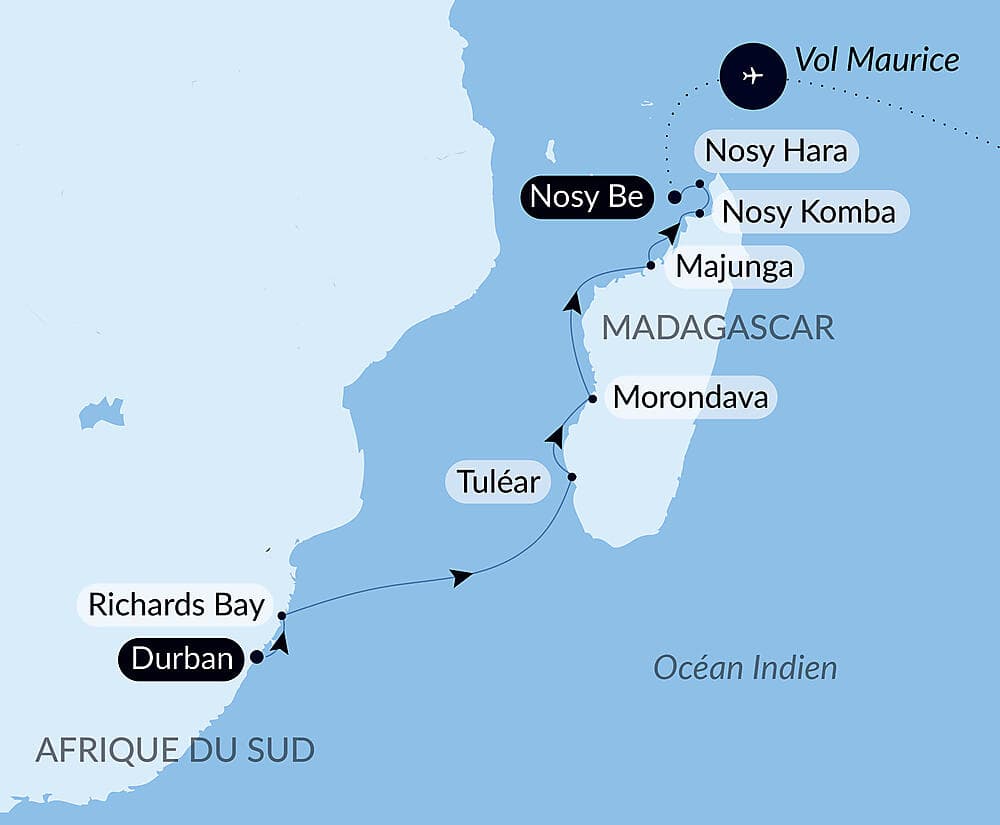 Afrique du Sud et Madagascar