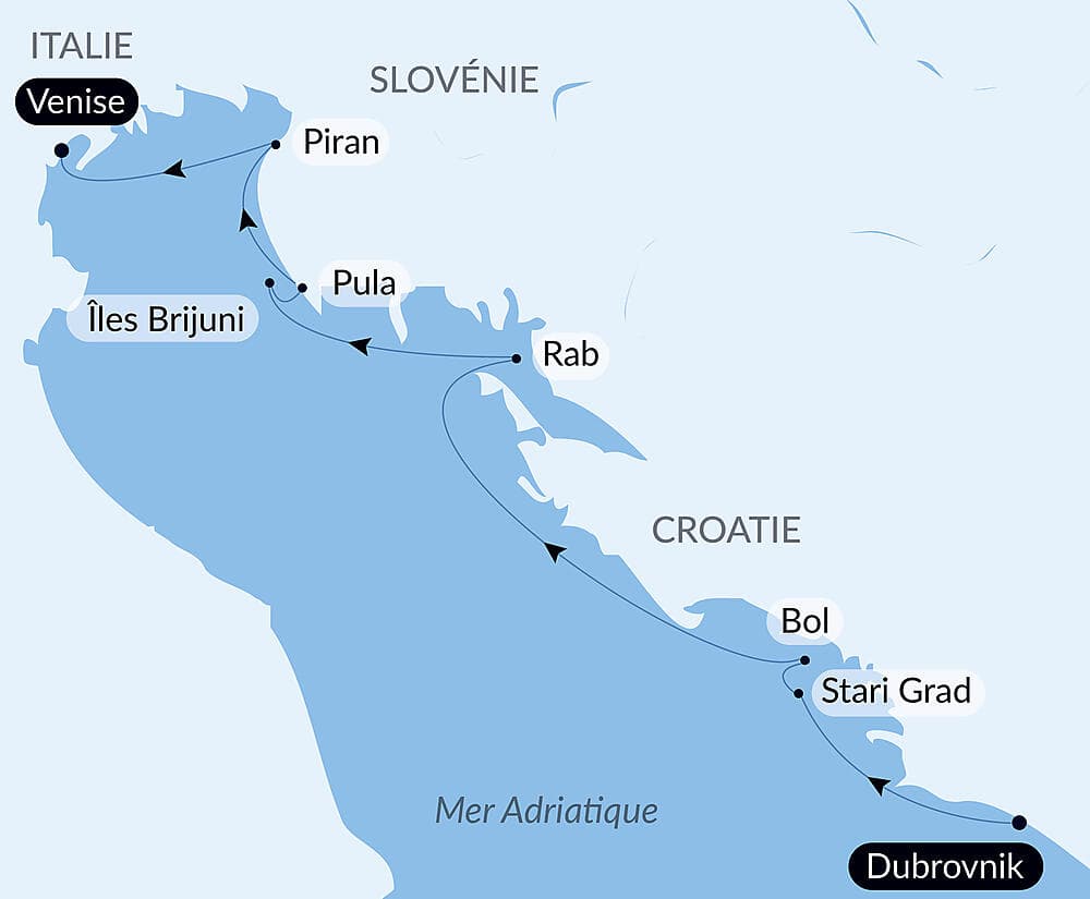Cités et splendeurs de l'Adriatique null