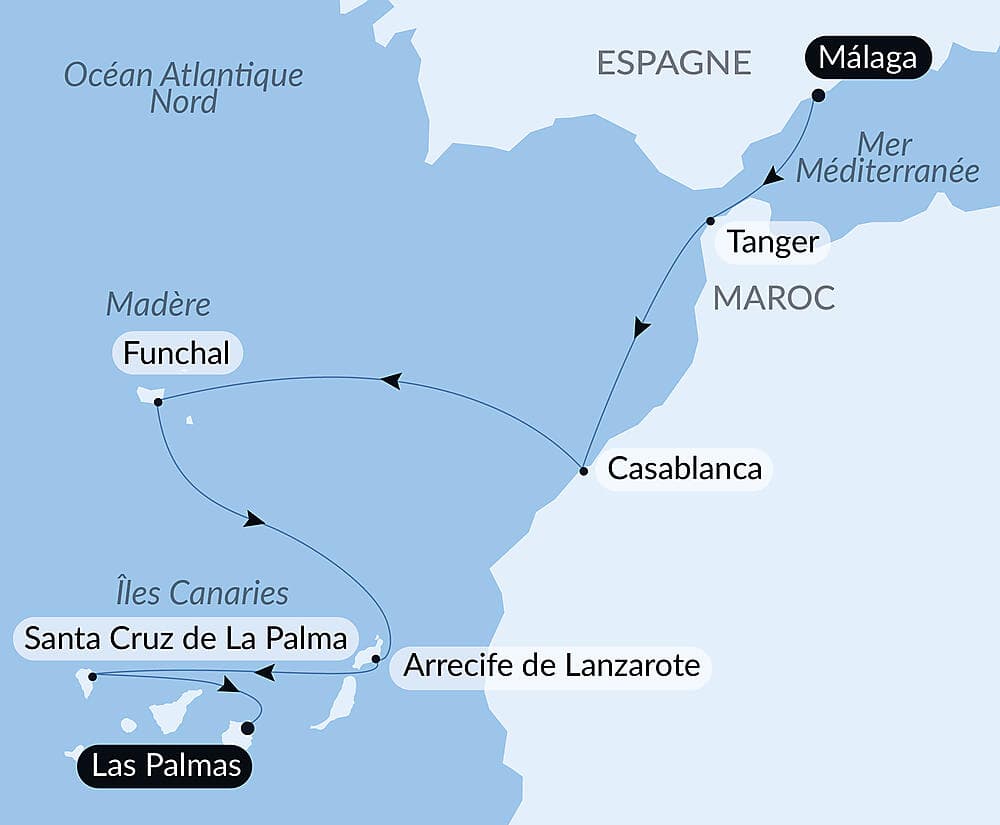 Odyssée atlantique de la péninsule ibérique aux Canaries null