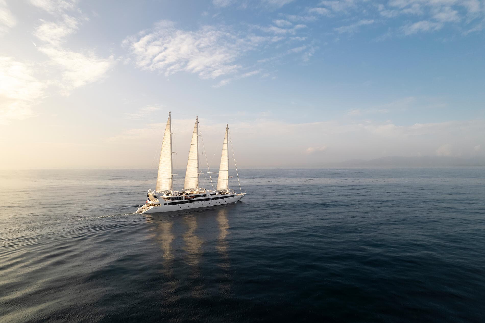 Les îles du Vent à fleur d'eau
